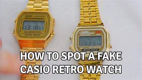 how to spot a fake casio retro watch|casio watch serial number.